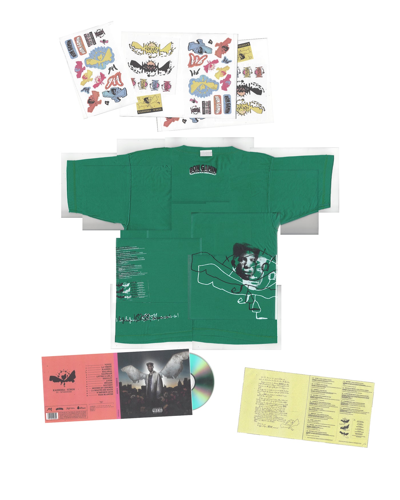 Pack CD 1 - Manches courtes