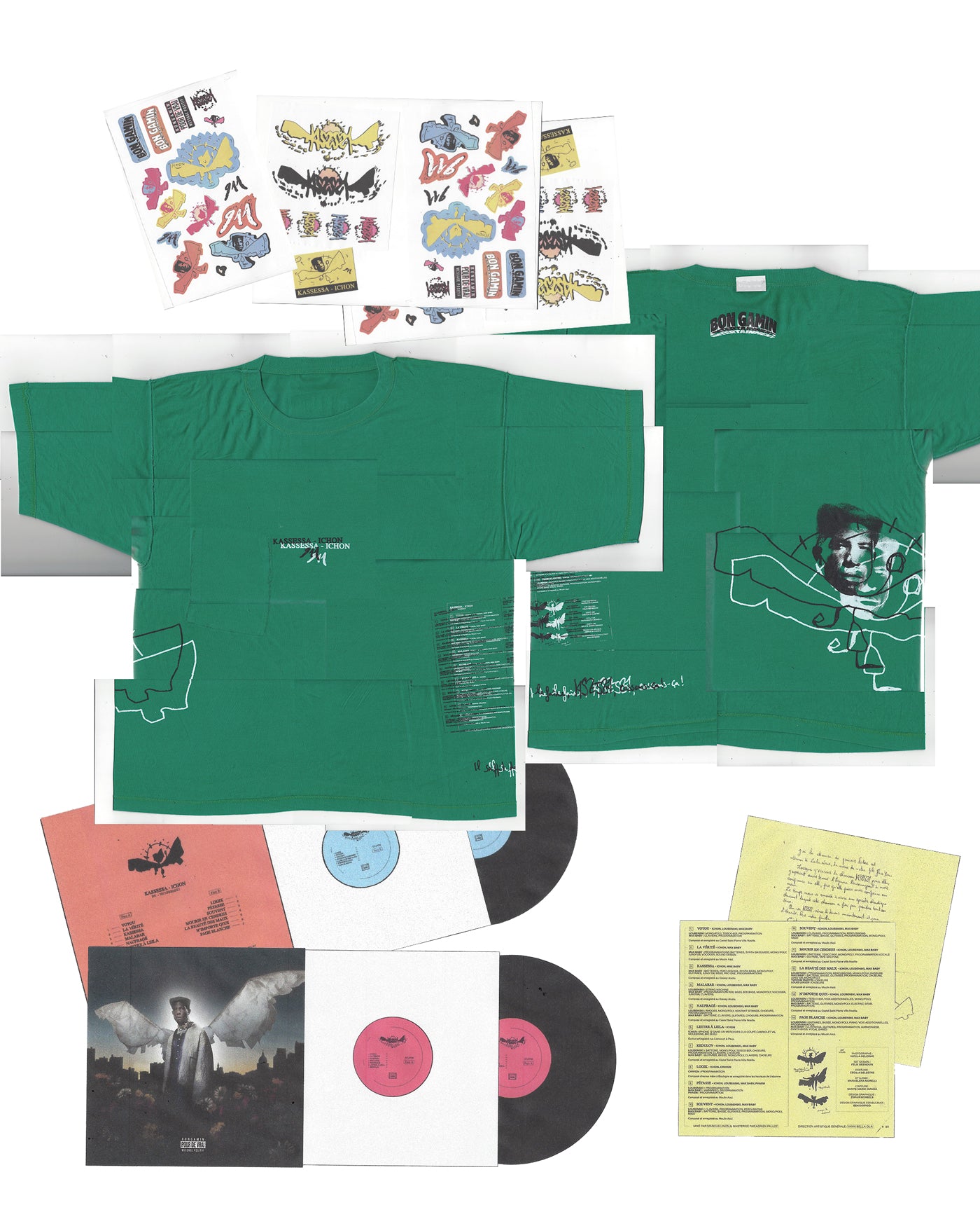 Pack Vinyle 1 - Manches courtes