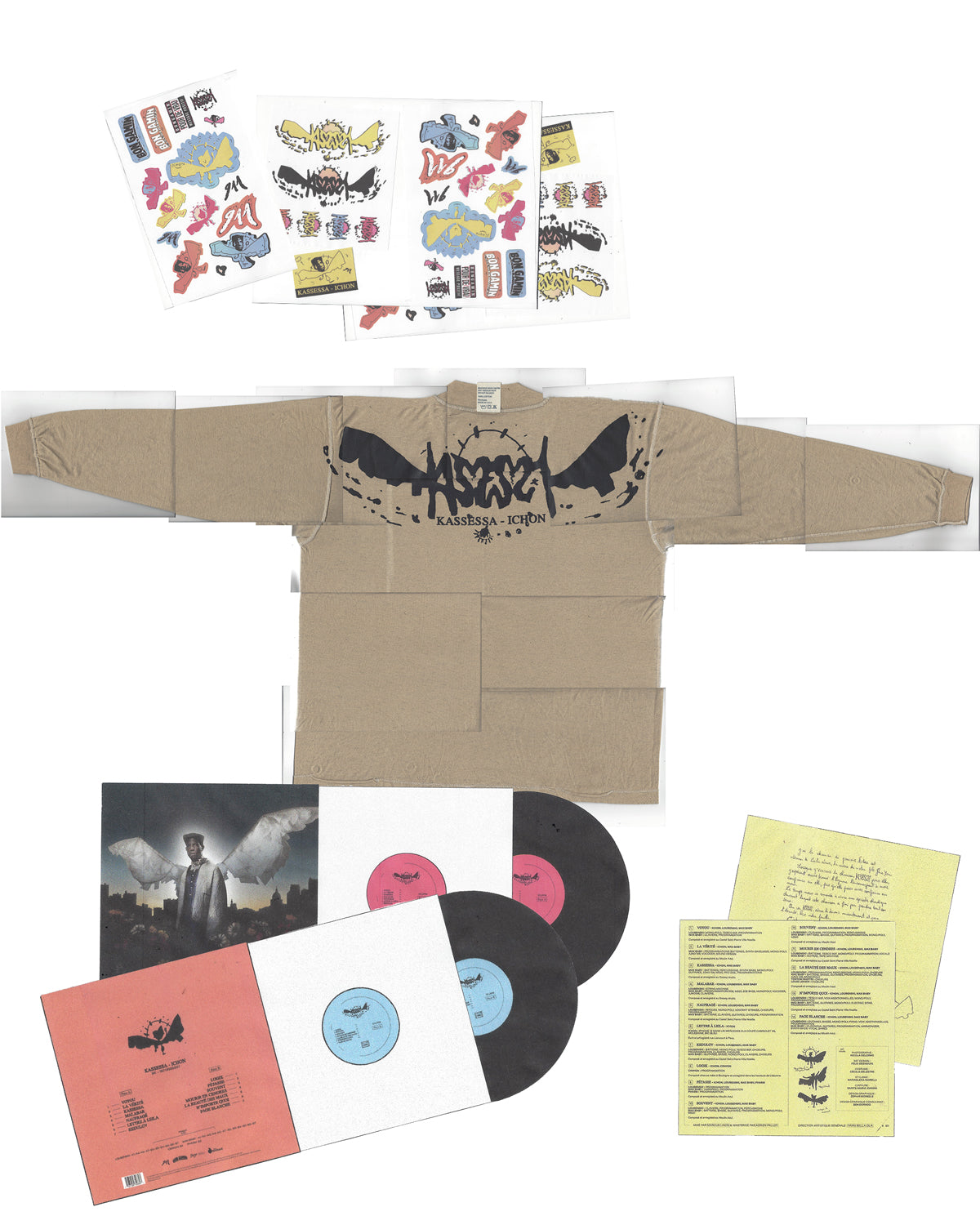 Pack Vinyle 2 - Manches longues